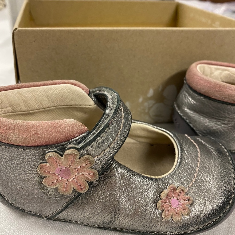 Clarks Mary Janes for your lil walker!